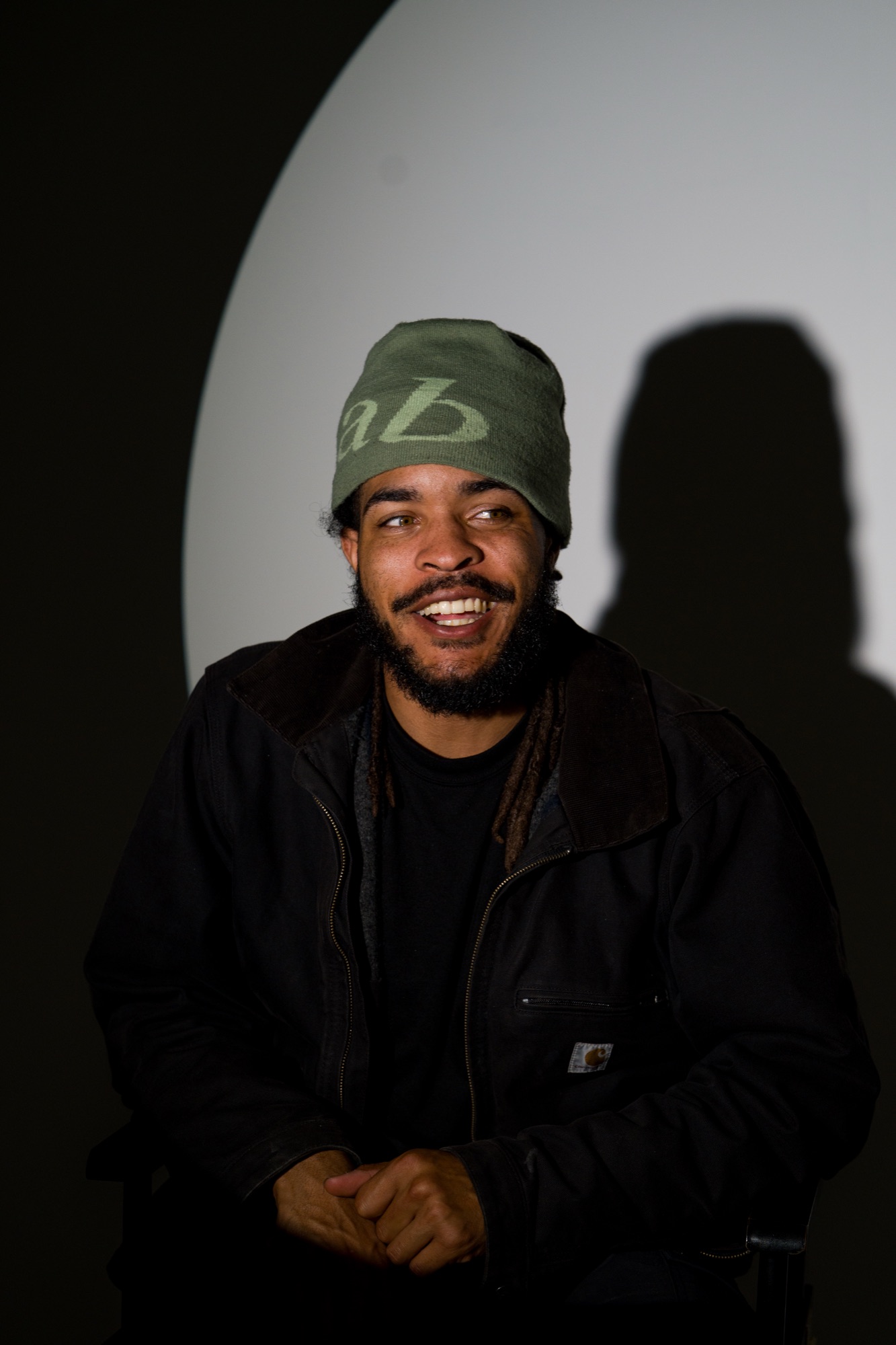 Terrance Jones, founder of Relevision Media, studio portrait